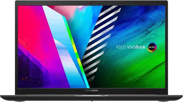 Alt view image 7 of 19 - ASUS VivoBook 15 OLED K513 Laptop, 15.6" OLED Display, Intel i7-1165G7 CPU, NVIDIA GeForce MX350 GPU, 8GB RAM, 512GB PCIe SSD, Fingerprint Reader, Windows 10 Home, Indie Black, K513EQ-NB74