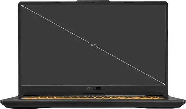 Alt view image 2 of 18 - ASUS TUF Gaming F17 Gaming Laptop, 17.3" 144Hz Full HD IPS-Type, Intel Core i7-11800H Processor, GeForce RTX 3050 Ti, 16GB DDR4, 512GB PCIe SSD, Gigabit Wi-Fi 6, Windows 10 Home, TUF706HEB-DB74