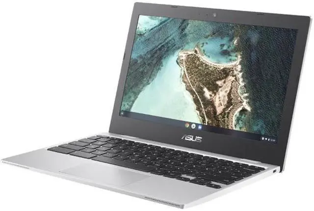Alt view image 3 of 11 - ASUS CX1100CNA-Q1-CB Chromebook Intel Celeron N3350 (1.1 GHz) 4 GB Memory 32 GB SSD 11.6" Chrome OS