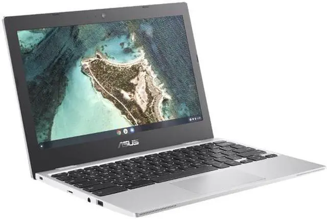 Alt view image 4 of 11 - ASUS CX1100CNA-Q1-CB Chromebook Intel Celeron N3350 (1.1 GHz) 4 GB Memory 32 GB SSD 11.6" Chrome OS