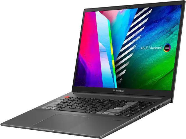 Alt view image 3 of 20 - ASUS VivoBook Pro 16X OLED Laptop, 16" WQUXGA 16:10 Display, Intel Core i7-11370H CPU, NVIDIA GeForce RTX 3050, 16GB RAM, 1TB SSD, Windows 11 Pro, DialPad, Comet Grey, N7600PC-NB74