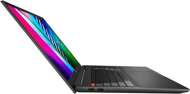 Alt view image 12 of 20 - ASUS VivoBook Pro 16X OLED Laptop, 16" WQUXGA 16:10 Display, Intel Core i7-11370H CPU, NVIDIA GeForce RTX 3050, 16GB RAM, 1TB SSD, Windows 11 Pro, DialPad, Comet Grey, N7600PC-NB74