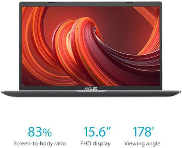 Alt view image 2 of 7 - ASUS VivoBook 15 F515 Thin and Light Laptop, 15.6" FHD Display, Intel i5-1135G7 Processor, Iris Xe Graphics, 8GB DDR4 RAM, 512GB SSD, Fingerprint, Windows 11 Home, Slate Grey, F515EA-DH55