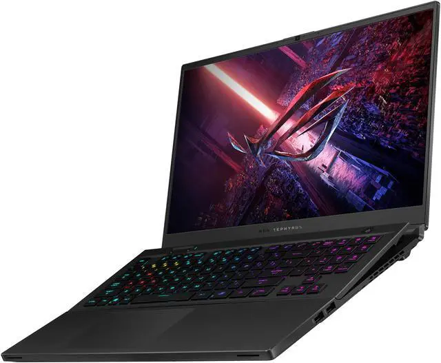 Alt view image 5 of 20 - ASUS ROG Zephyrus S17 (2021) Gaming Laptop, 17.3" 120Hz 4K Display, NVIDIA GeForce RTX 3080, Intel Core i9-11900H, 32GB DDR4, 3TB SSD, Per-Key RGB Keyboard, Thunderbolt 4, Windows 10 Pro, GX703HS-XB99