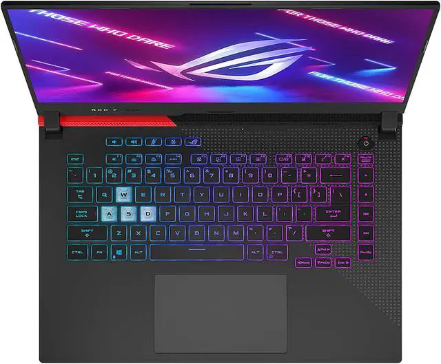 Alt view image 7 of 11 - ASUS ROG Strix G - 15.6" 300 Hz - AMD Ryzen 9 5000 Series 5900HX (3.30GHz) - AMD Radeon RX 6800M - 16 GB DDR4 - 512 GB PCIe SSD - Windows 11 Home 64-bit - Gaming Laptop (G513QY-DH99-CA )