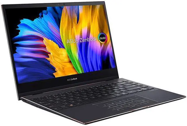 Alt view image 4 of 11 - ASUS ZenBook Flip S UX371EA-XH79T-CA Intel Core i7 11th Gen 1165G7 (2.80GHz) 16GB Memory 1 TB PCIe SSD Intel Iris Xe Graphics 13.3" Touchscreen 3840 x 2160 Convertible 2-in-1 Laptop Windows 11 Pro 64-bit