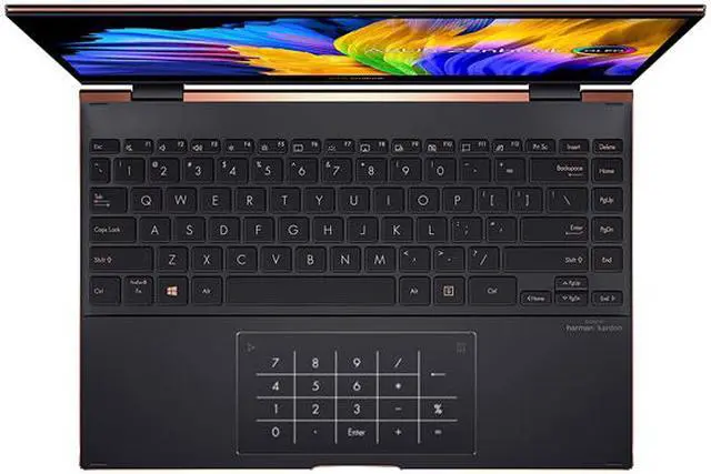 Alt view image 6 of 11 - ASUS ZenBook Flip S UX371EA-XH79T-CA Intel Core i7 11th Gen 1165G7 (2.80GHz) 16GB Memory 1 TB PCIe SSD Intel Iris Xe Graphics 13.3" Touchscreen 3840 x 2160 Convertible 2-in-1 Laptop Windows 11 Pro 64-bit