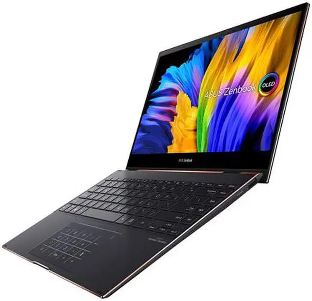 Alt view image 5 of 11 - ASUS ZenBook Flip S UX371EA-XH79T-CA Intel Core i7 11th Gen 1165G7 (2.80GHz) 16GB Memory 1 TB PCIe SSD Intel Iris Xe Graphics 13.3" Touchscreen 3840 x 2160 Convertible 2-in-1 Laptop Windows 11 Pro 64-bit