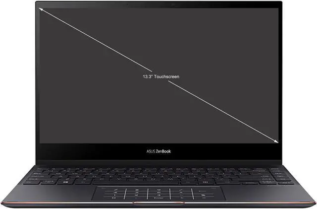 Alt view image 2 of 11 - ASUS ZenBook Flip S UX371EA-XH79T-CA Intel Core i7 11th Gen 1165G7 (2.80GHz) 16GB Memory 1 TB PCIe SSD Intel Iris Xe Graphics 13.3" Touchscreen 3840 x 2160 Convertible 2-in-1 Laptop Windows 11 Pro 64-bit