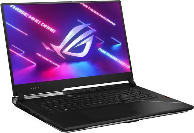 Alt view image 6 of 20 - ASUS ROG Strix Scar 17 (2022) Gaming Laptop, 17.3" 360Hz IPS FHD Display, NVIDIA GeForce RTX 3070 Ti, Intel Core i9-12900H, 16GB DDR5, 1TB SSD, Per-Key RGB Keyboard, Windows 11, G733ZW-DS94