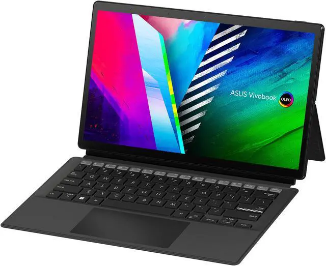 Alt view image 2 of 18 - ASUS VivoBook Slate T3300KA-DH91T-CA Intel Pentium Silver N6000 (1.10GHz) 4GB Memory 128 GB eMMC SSD Intel UHD Graphics 13.3" Touchscreen 1920 x 1080 Detachable 2-in-1 Laptop Windows 11 in S mode