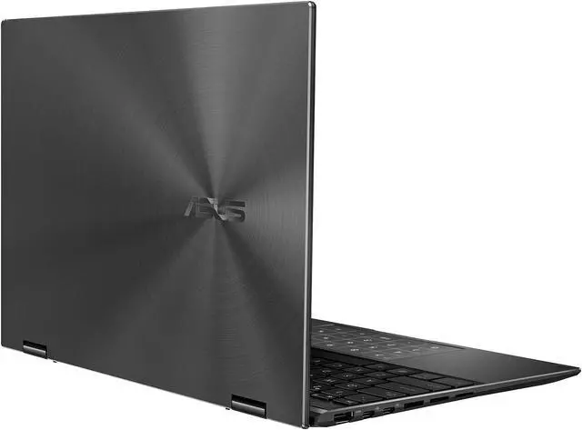 Alt view image 11 of 11 - ASUS ZenBook 14 Flip OLED AMD Ryzen 7 5800H 16GB Memory 512 GB PCIe SSD AMD Radeon Graphics 14.0" Touch Screen 2880 x 1800 Convertible 2-in-1 Laptop Windows 11 Home 64-bit UN5401QA-DH71T