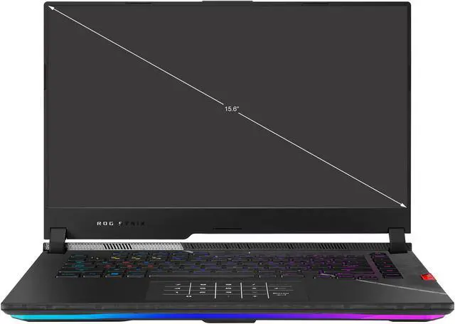 Alt view image 2 of 19 - ASUS ROG Strix Scar 15 (2022) Gaming Laptop, 15.6" 240Hz IPS QHD Display, NVIDIA GeForce RTX 3080, Intel Core i9 12900H, 16GB DDR5, 1TB SSD, Per-Key RGB Keyboard, Windows 11, G533ZS-DS94
