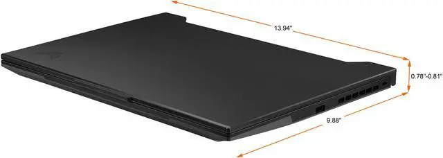 Alt view image 19 of 20 - ASUS TUF Dash 15 (2022) Gaming Laptop, 15.6" 144Hz FHD Display, Intel Core i7-12650H, GeForce RTX 3050 Ti, 16GB DDR5, 512GB SSD, Thunderbolt 4, Backlit Keyboard, Windows 11 Home, Off Black, FX517ZE-ES73