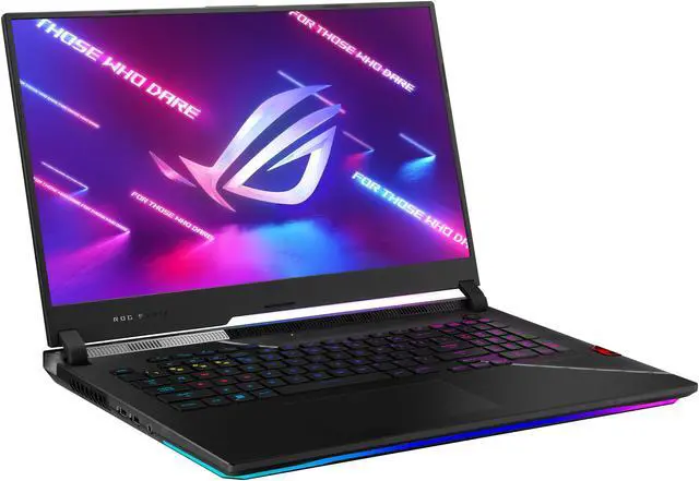 Alt view image 5 of 19 - ASUS ROG Strix Scar 17 (2022) Gaming Laptop, 17.3" 240Hz IPS QHD Display, NVIDIA GeForce RTX 3080, Intel Core i9-12900H, 16GB DDR5, 1TB SSD, Per-Key RGB Keyboard, Windows 11, G733ZS-DS94
