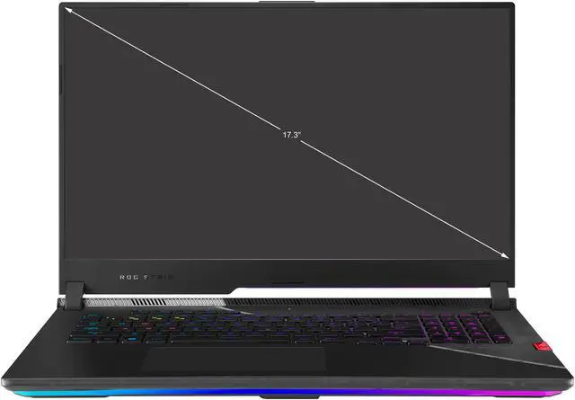 Alt view image 2 of 19 - ASUS ROG Strix Scar 17 (2022) Gaming Laptop, 17.3" 240Hz IPS QHD Display, NVIDIA GeForce RTX 3080, Intel Core i9-12900H, 16GB DDR5, 1TB SSD, Per-Key RGB Keyboard, Windows 11, G733ZS-DS94