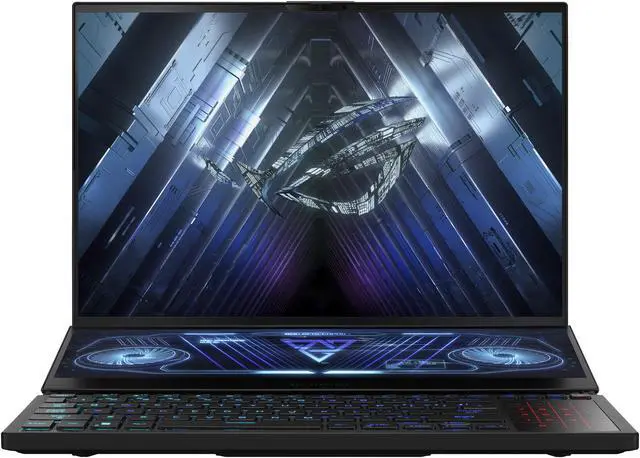 Alt view image 4 of 20 - ASUS ROG Zephyrus Duo 16 (2022) Gaming Laptop, 16" 165Hz ROG Nebula HDR QHD 16:10 Display, NVIDIA GeForce RTX 3070 Ti, AMD Ryzen 9 6900HX, 32GB DDR5, 1TB SSD, Windows 11 Pro, GX650RW-XS96