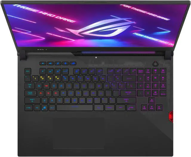 Alt view image 7 of 20 - ASUS ROG Strix Scar 17 (2021) Gaming Laptop, 17.3" 360Hz IPS FHD, NVIDIA GeForce RTX 3080, AMD Ryzen 9 5900HX, 64GB DDR4, 2TB RAID 0 (1+1) SSD, Opti-Mechanical Per-Key RGB Keyboard, Windows 10 Pro, G7