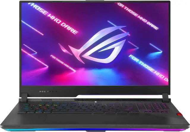 Main image of ASUS ROG Strix Scar 17 (2021) Gaming Laptop, 17.3" 360Hz IPS FHD, NVIDIA GeForce RTX 3080, AMD Ryzen 9 5900HX, 64GB DDR4, 2TB RAID 0 (1+1) SSD, Opti-Mechanical Per-Key RGB Keyboard, Windows 10 Pro, G7