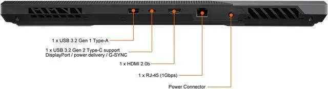 Alt view image 13 of 20 - ASUS ROG Strix Scar 17 (2021) Gaming Laptop, 17.3" 360Hz IPS FHD, NVIDIA GeForce RTX 3080, AMD Ryzen 9 5900HX, 64GB DDR4, 2TB RAID 0 (1+1) SSD, Opti-Mechanical Per-Key RGB Keyboard, Windows 10 Pro, G7