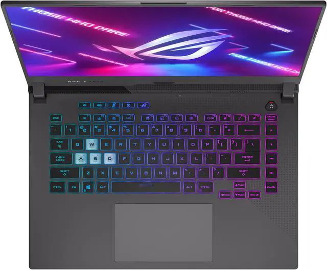 Alt view image 6 of 12 - ASUS ROG Strix G15 - 15.6" 300 Hz - AMD Ryzen 7 6000 Series 6800H (3.20GHz) - NVIDIA GeForce RTX 3060 Laptop GPU - 16 GB DDR5 - 1 TB PCIe SSD - Windows 11 Home 64-bit - Gaming Laptop (G513RM-DS71-CA )