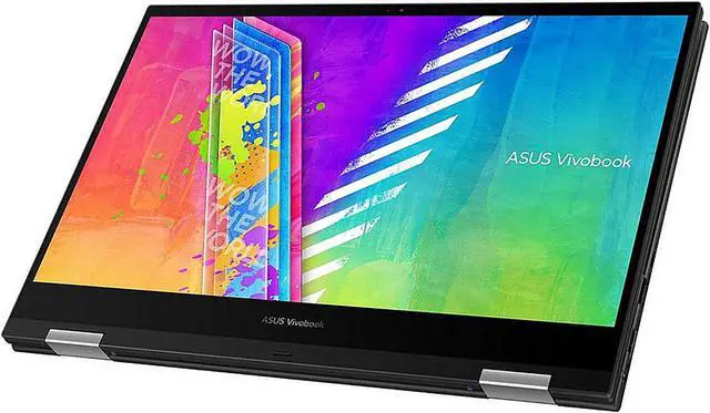 Alt view image 13 of 14 - ASUS VivoBook 14 Flip J1400KA-DS01T-CA Intel Celeron N4500 (1.10GHz) 4GB Memory 128 GB eMMC SSD Intel UHD Graphics 14" Touchscreen 1920 x 1080 Convertible 2-in-1 Laptop Windows 11 in S mode