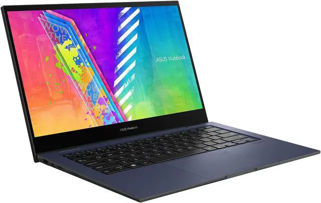 Alt view image 5 of 14 - ASUS VivoBook 14 Flip J1400KA-DS01T-CA Intel Celeron N4500 (1.10GHz) 4GB Memory 128 GB eMMC SSD Intel UHD Graphics 14" Touchscreen 1920 x 1080 Convertible 2-in-1 Laptop Windows 11 in S mode