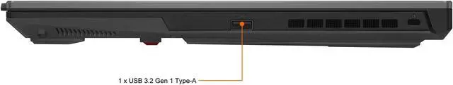 Alt view image 10 of 20 - ASUS TUF Gaming F17 Gaming Laptop, 17.3" 144Hz FHD IPS-Type Display, Intel Core i7-12700H Processor, GeForce RTX 3060, 16GB DDR5 RAM, 1TB PCIe SSD, Wi-Fi 6, Windows 11 Home, FX707ZM-RS74