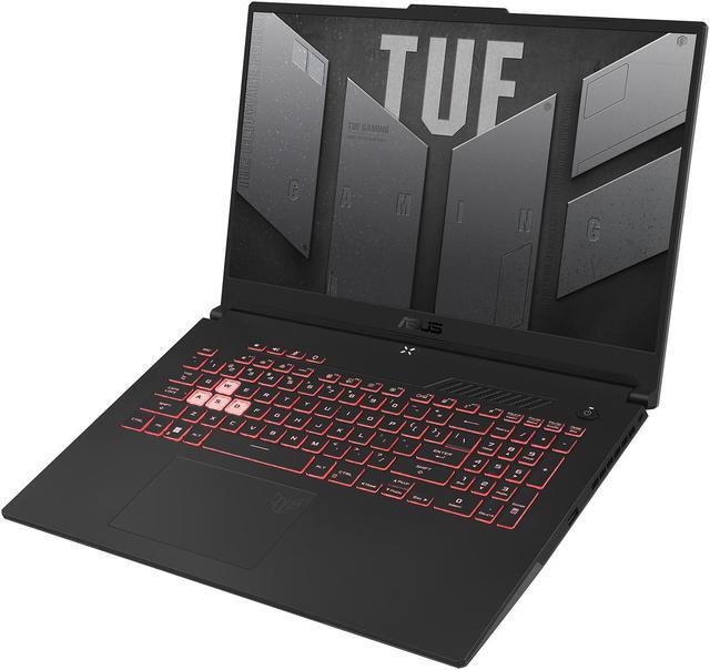 Alt view image 4 of 20 - ASUS TUF Gaming A17 (2022) Gaming Laptop, 17.3" 144Hz FHD IPS-Type Display, AMD Ryzen 7 6800H, GeForce RTX 3060, 16GB DDR5, 512GB PCIe SSD, Wi-Fi 6, Windows 11 Home, Mecha Gray, FA707RM-ES73