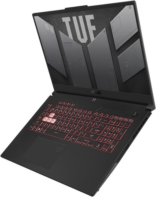 Alt view image 5 of 20 - ASUS TUF Gaming A17 (2022) Gaming Laptop, 17.3" 144Hz FHD IPS-Type Display, AMD Ryzen 7 6800H, GeForce RTX 3060, 16GB DDR5, 512GB PCIe SSD, Wi-Fi 6, Windows 11 Home, Mecha Gray, FA707RM-ES73