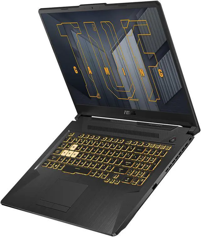 Alt view image 6 of 20 - ASUS TUF Gaming F17 Gaming Laptop, 17.3" 144Hz Full HD IPS-Type, Intel Core i7-11800H Processor, GeForce RTX 3060, 16GB DDR4, 1TB PCIe SSD, Gigabit Wi-Fi 6, Windows 11 Home, TUF FX706HM-ES74