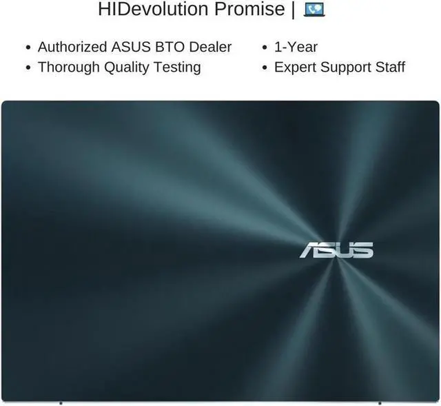 Alt view image 6 of 8 - ASUS Laptop ZenBook Pro Duo Intel Core i9-12900H 32GB Memory 1 TB PCIe SSD GeForce RTX 3060 Laptop GPU 15.6" 4K / UHD Touch Screen Windows 11 Pro 64-bit UX582ZM-XS99T