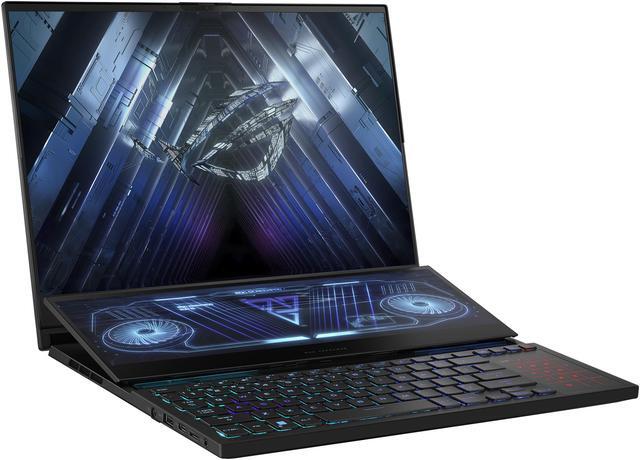 Alt view image 4 of 19 - ASUS ROG Zephyrus Duo 16 (2022) Gaming Laptop AMD Ryzen 9 6900HX  NVIDIA GeForce RTX 3080 Ti 32GB DDR5 2TB SSD  16" 165Hz ROG Nebula HDR QHD+ Display Windows 11 Pro GX650RX-XS97