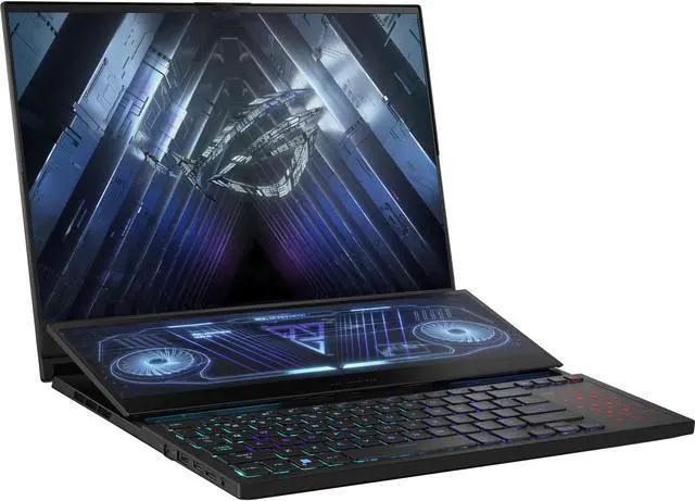 Alt view image 4 of 19 - ASUS ROG Zephyrus Duo 16 (2022) Gaming Laptop, 16" 165Hz IPS Type WUXGA 16:10 Display, NVIDIA GeForce RTX 3060, AMD Ryzen 7 6800H, 16GB DDR5, 1TB SSD, Windows 11, GX650RM-ES74