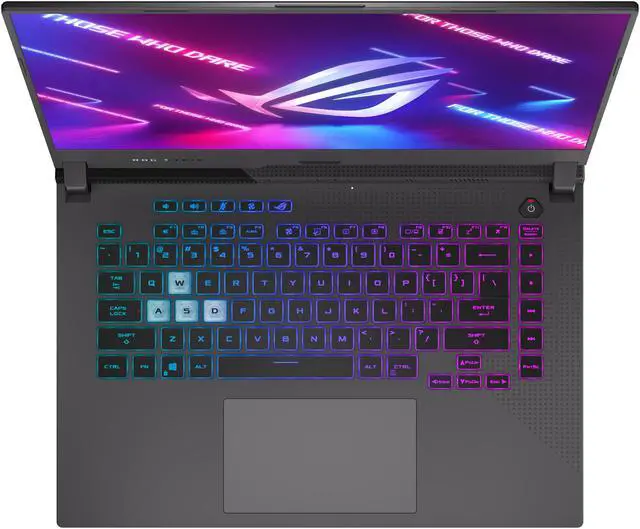 Alt view image 5 of 13 - ASUS ROG Strix G15 - 15.6" 165 Hz - AMD Ryzen 9 6000 Series 6900HX (3.30GHz) - NVIDIA GeForce RTX 3070 Ti Laptop GPU - 16 GB DDR5 - 1 TB PCIe SSD - Windows 11 Pro 64-bit - Gaming Laptop (G513RW-XS91-CA )