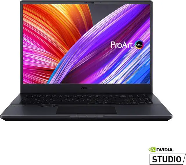 Alt view image 7 of 15 - ASUS ProArt StudioBook 16 OLED Laptop, 16" 3840x2400 OLED Display, Intel core i7-12700H, 16GB DDR5 SO-DIMM, 1TB + 1TB M.2 NVMe PCIe 4.0 Performance SSD, NVIDIA GeForce RTX 3070 Ti, Windows 11 Home, H7600ZW-DB76, Mineral Black