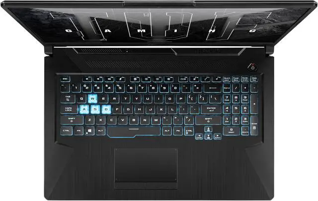 Alt view image 4 of 9 - ASUS TUF Gaming A17 (2021) Gaming Laptop, 17.3" 144Hz FHD IPS-Type Display, AMD Ryzen 5 4600H, GeForce GTX 1650, 8GB DDR4, 512GB PCIe SSD, RGB Keyboard, Windows 11 Home, FA706IHR-RS53