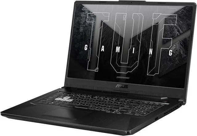 Alt view image 2 of 9 - ASUS TUF Gaming A17 (2021) Gaming Laptop, 17.3" 144Hz FHD IPS-Type Display, AMD Ryzen 5 4600H, GeForce GTX 1650, 8GB DDR4, 512GB PCIe SSD, RGB Keyboard, Windows 11 Home, FA706IHR-RS53