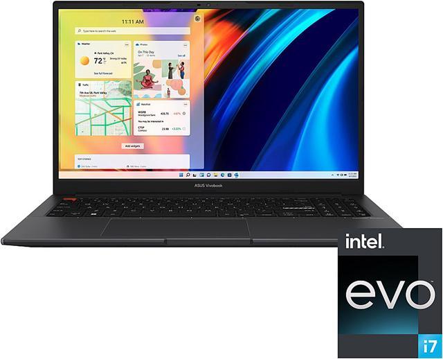 ASUS VivoBook 15 Slim Laptop, 15.6 FHD Display, Intel Core i7-1260P CPU,  Intel Iris Xe Graphics, 8GB RAM, 512GB SSD, Fingerprint Sensor, Windows 11