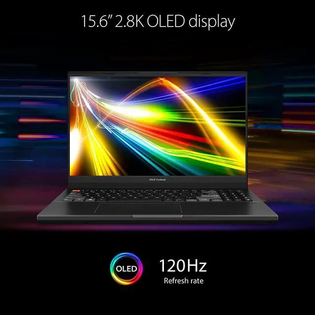 Alt view image 9 of 11 - ASUS Laptop VivoBook Pro Intel Core i7-12650H 16GB Memory 1 TB PCIe SSD GeForce RTX 3060 Laptop GPU 15.6" Non-Touch Screen Windows 11 Home 64-bit K6501ZM-EB74