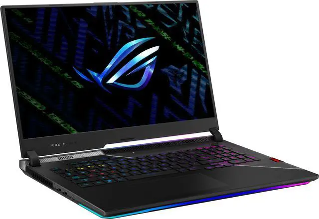 Alt view image 2 of 12 - ASUS ROG Strix Scar 17 SE Gaming Laptop, 17.3” 240Hz IPS QHD, NVIDIA GeForce RTX 3080 Ti, Intel Core i9-12950HX Processor, 32GB DDR5, 2TB SSD (RAID 0), Per-Key RGB Keyboard, Windows 11 Pro, G733CX-XS97