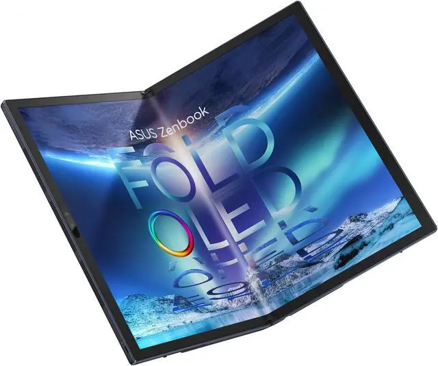 Alt view image 3 of 11 - ASUS Zenbook 17 Fold OLED Laptop, 17.3" 4:3 Touch True Black 500 Display, Intel Evo Platform: Core i7-1250U CPU, Iris Xe Graphics, 16GB RAM, 1TB SSD, Windows 11 Pro, Tech Black, UX9702AA-XB79FT