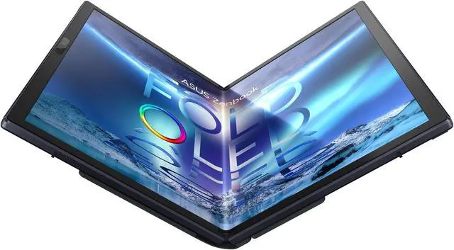 Alt view image 11 of 11 - ASUS Zenbook 17 Fold OLED Laptop, 17.3" 4:3 Touch True Black 500 Display, Intel Evo Platform: Core i7-1250U CPU, Iris Xe Graphics, 16GB RAM, 1TB SSD, Windows 11 Pro, Tech Black, UX9702AA-XB79FT
