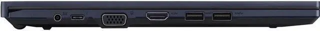 Alt view image 4 of 9 - Asus ExpertBook B1 B1500 B1500CEAE-C73P-CA 15.6" Notebook - Full HD - 1920 x 1080 - Intel Core i7 11th Gen i7-1165G7 Quad-core (4 Core) 2.80 GHz - 12 GB Total RAM - 512 GB SSD - Star Black