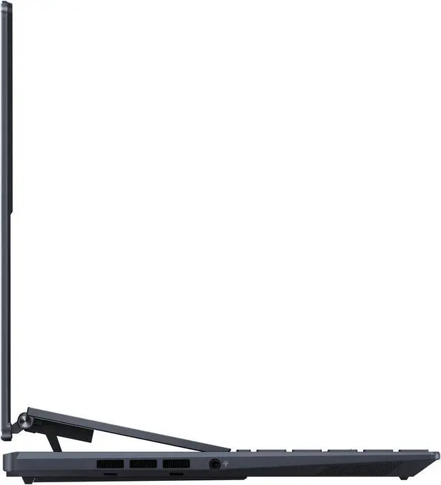 Alt view image 10 of 13 - ASUS Zenbook Pro 14 Duo OLED 14.5" 2.8K OLED Touch, 120Hz Refresh Rate, ScreenPad Plus, Intel i9-12900H CPU, RTX 3050 Ti, 32GB RAM, 2TB SSD, Windows 11 Home, Tech Black, UX8402ZE-IB99T
