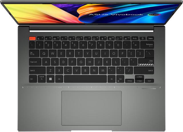 Alt view image 5 of 17 - ASUS VivoBook S 14X OLED Laptop, 14.5" OLED Display 2.8K 16:10 120Hz HDR, Intel Evo Platform, Intel Core i7-12700H CPU, 12GB RAM, 512GB SSD, Windows 11 Home, Midnight Black, S5402ZA-IS74