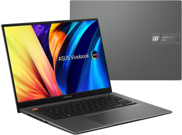 Alt view image 6 of 17 - ASUS VivoBook S 14X OLED Laptop, 14.5" OLED Display 2.8K 16:10 120Hz HDR, Intel Evo Platform, Intel Core i7-12700H CPU, 12GB RAM, 512GB SSD, Windows 11 Home, Midnight Black, S5402ZA-IS74