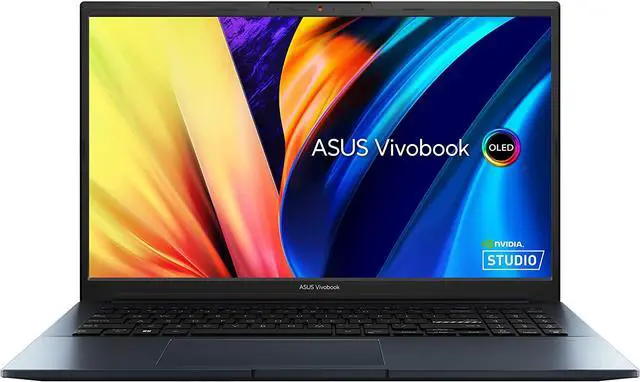 Alt view image 2 of 9 - ASUS Vivobook Pro 15 M6500RE-EB74 OLED Laptop, 15.6” 2.8K OLED Display, AMD Ryzen 7 6800H Mobile CPU, NVIDIA GeForce RTX 3050 Ti , 16GB RAM, 1TB SSD, Windows 11 Home, Quiet Blue