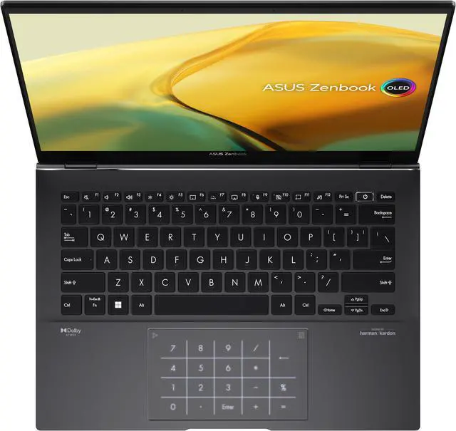 Alt view image 5 of 9 - ASUS Zenbook Consumer Notebook 14" WQXGA AMD Ryzen 7 7730U AMD Radeon 16GB 1TB SSD Windows 11 Home UM3402YAR-DS71T-CA