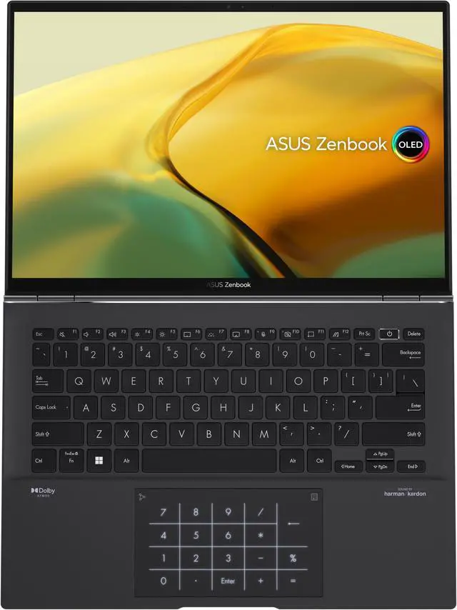 Alt view image 4 of 9 - ASUS Zenbook Consumer Notebook 14" WQXGA AMD Ryzen 7 7730U AMD Radeon 16GB 1TB SSD Windows 11 Home UM3402YAR-DS71T-CA